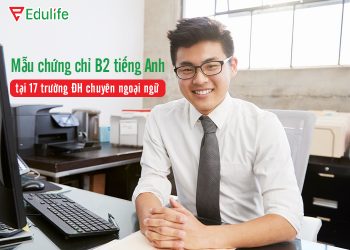 Mẫu chứng chỉ tiếng Anh b2