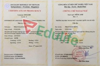 Hiểm họa khôn lường từ việc thi hộ chứng chỉ tiếng anh