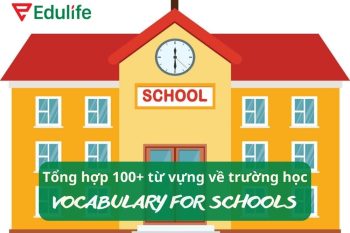 Từ vựng tiếng Anh về trường học: Tổng hợp 100+ từ cơ bản