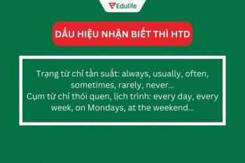 Dấu hiệu nhận biết thì hiện tại đơn