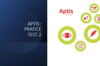 Aptis Practice Test 2