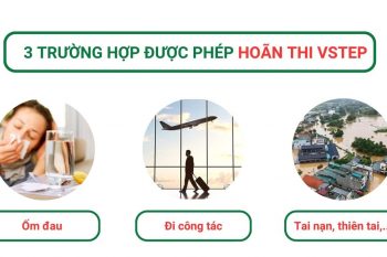 Những trường hợp được chấp nhận hoãn thi VSTEP