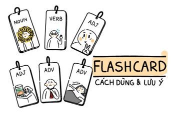 học từ vựng bằng flashcard