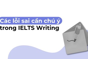Các lỗi sai trong Writing